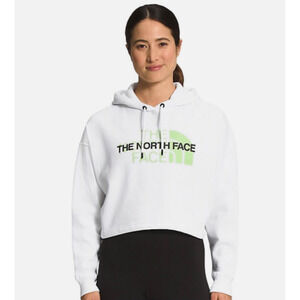 The North Face Women Relaxed Fit Coordinates Recycled Hoodie White Size 2XL